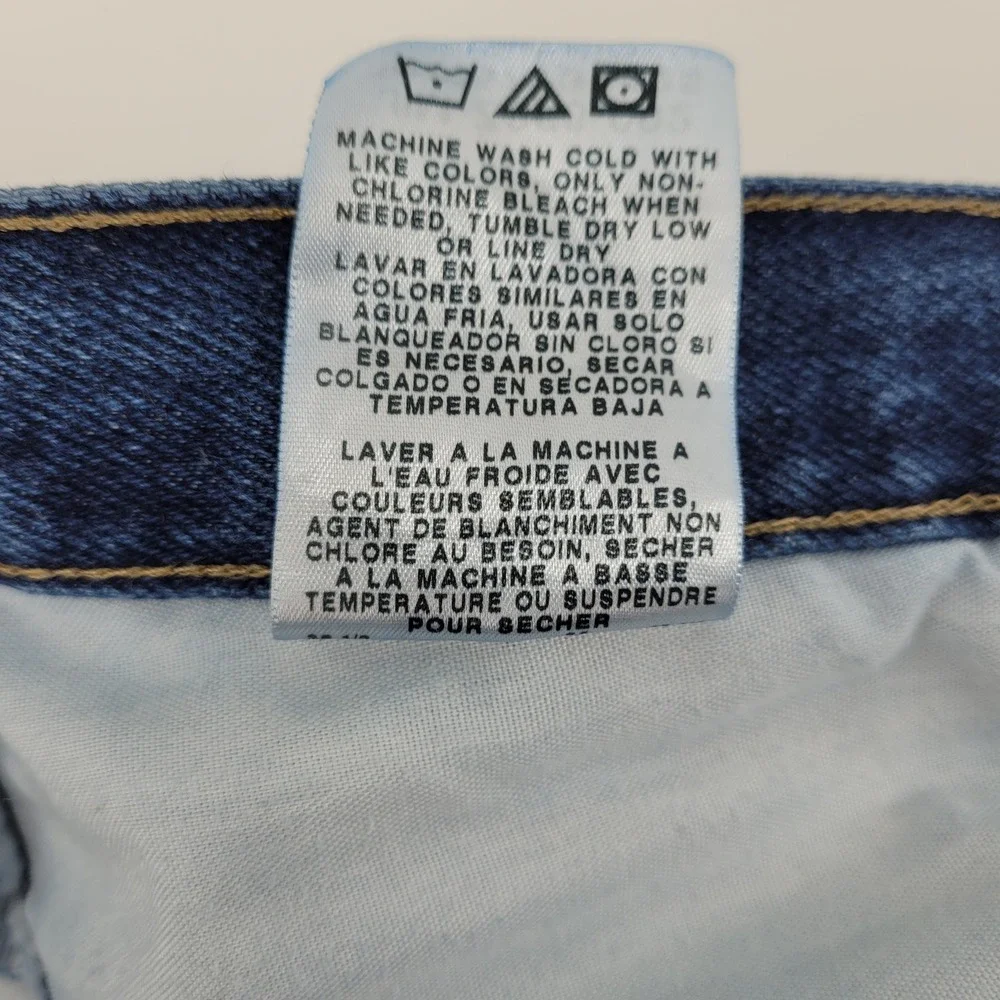 Magellan Outdoors Mens 34x34 Straight Leg Jeans Blue Denim Gorpcore Workwear